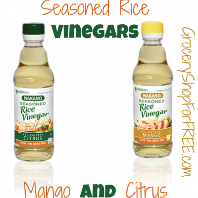 Nakano Mango And Citrus Seasoned Rice Vinegars Giveaway!