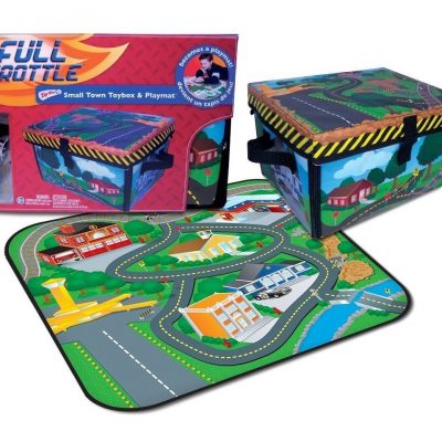 Neat-Oh! ZipBin Full Throttle Small Town Car Toy Box & Playset w/ 1 Car $8.04 + FREE Shipping with Prime!