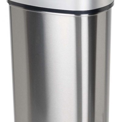 Infrared Touchless Stainless Steel Trash Can Just $39.88 Shipped! (Reg. $82)