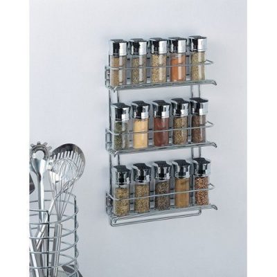 Organize It All 3-Tier Wall-Mounted Spice Rack Just $10.49!