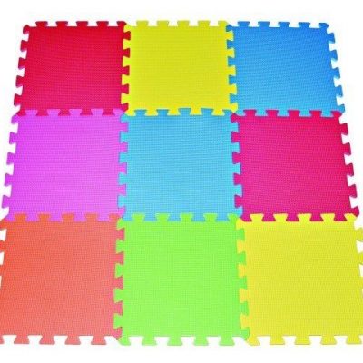 Multi-color Playmat Kids Safety Play Floor Just $11.88!