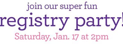 FREE Registry Party At Babies R Us On 1/17!