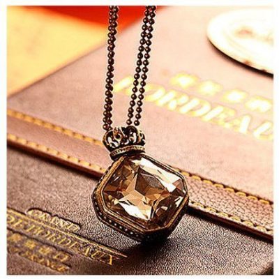 Rhombus Gem Pendant Only $3.25 + FREE Shipping!