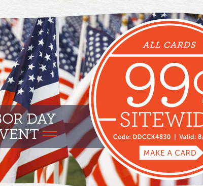 Personalized Greeting Cards Only $0.99!