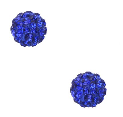 Sapphire Pave Ball Earrings As Low As $2 Shipped (Reg. $19.99)!