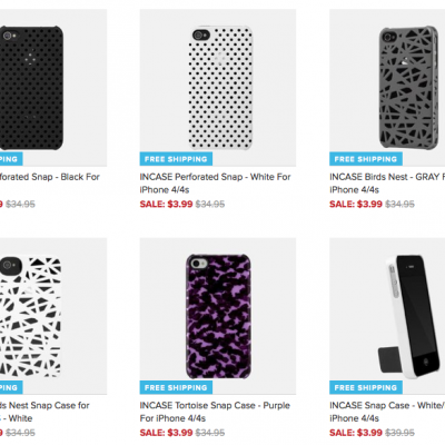 Incase iPhone 4 Snap Cases Only $3.99 + FREE Shipping (Reg. $34.95)!