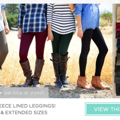 Fleece Lined Leggings Only $10.98 Shipped (Reg. $20+)!