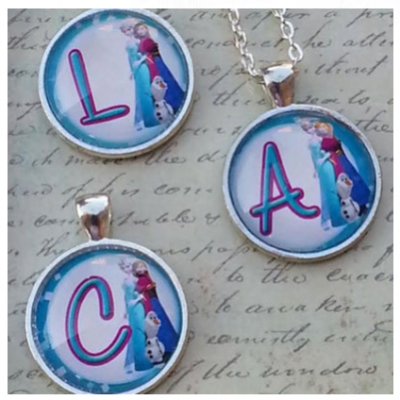 Disney Frozen Initial Necklaces Only $9.99 + FREE Shipping!