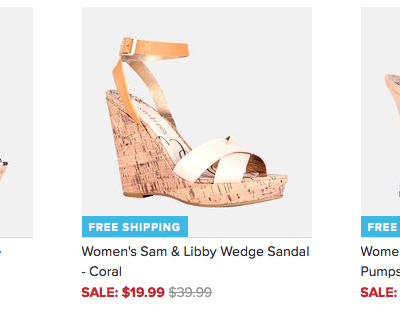 Sam & Libby Heels Only $19.99 + FREE Shipping (Reg. $39.99)!