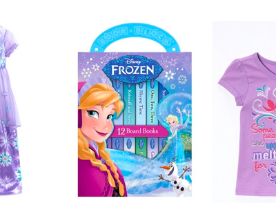 Disney Frozen Toys, Clothes & Books As Low As $4.99 (Prices Up To 60% OFF)!