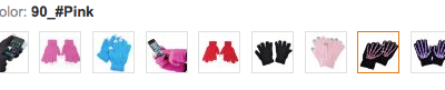 Pink Skeleton Capacity Touch Screen Gloves Only $6.99 + FREE Shipping!
