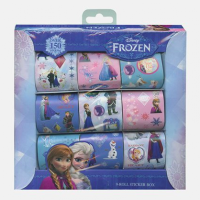 Disney Frozen 9 Roll Sticker Box (150 Stickers) Only $4.99 + FREE Shipping!