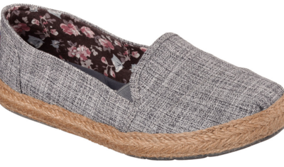 BOBS From Skechers Women’s Flexpadrille Flat $24.99 Down From $45!  FREE Shipping!