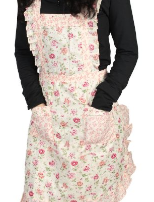 Rose Pattern Apron Only $3.99 PLUS FREE Shipping!