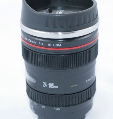 Camera Lens Travel Coffee Mug Only $8.88 PLUS FREE Shipping With Prime!