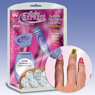 Salon Express Nail Stencil Kit Only $3.40 PLUS FREE Shipping!