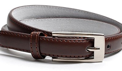 Brown Leather Belt Only $3.99 PLUS FREE Shipping!