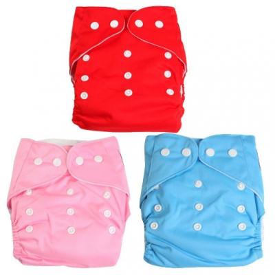 3 PC Cloth Diaper Set Only $11.99 PLUS FREE Shipping!