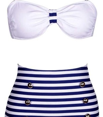 *HOT* Vintage High Waist Swimsuit Only $7.77 PLUS FREE SHIPPING!