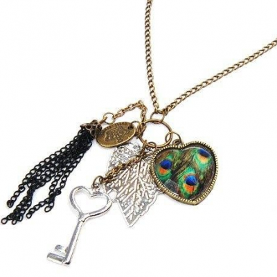 Key Charm Necklace Only $2.95 PLUS FREE Shipping!