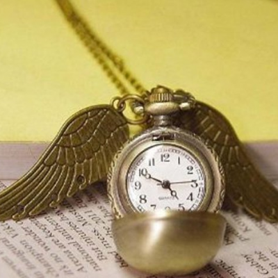 Harry Potter Golden Snitch Watch Necklace Only $4.17 PLUS FREE Shipping!
