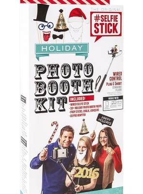 ReTrak Selfie Stick Holiday Photo Booth Prop Kit Just $5.99 Down From $14.00 At Best Buy!