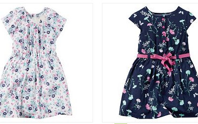 Girls’ Spring Dresses Only $5.95! Down From Up To $26.00!