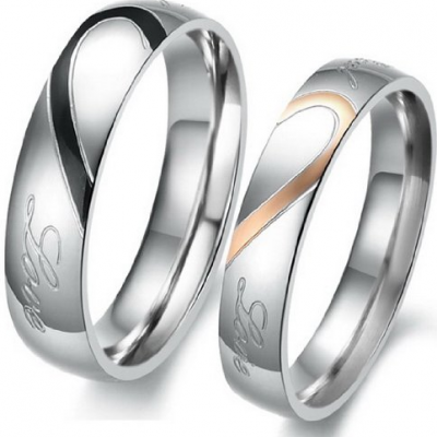 Men’s Or Women’s “Real Love” Stainless Steel Ring Only $5.80 Shipped!