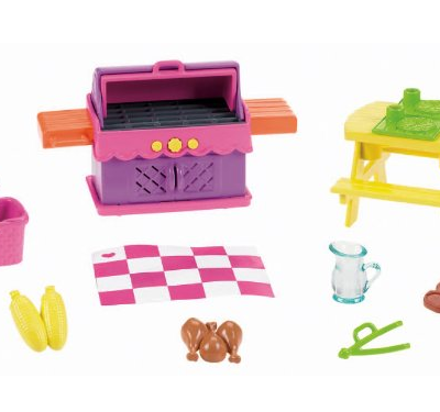 Dora And Me Dollhouse Backyard BBQ Playset For Only $3.98! 75% Off!