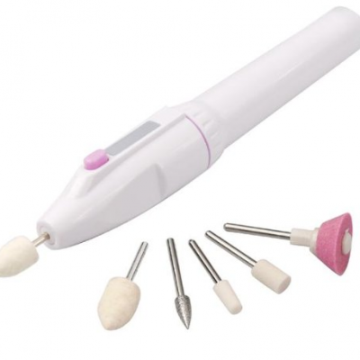 Electric Manicure Nail File Grinder Kit Only  $3.87 PLUS FREE Shipping!