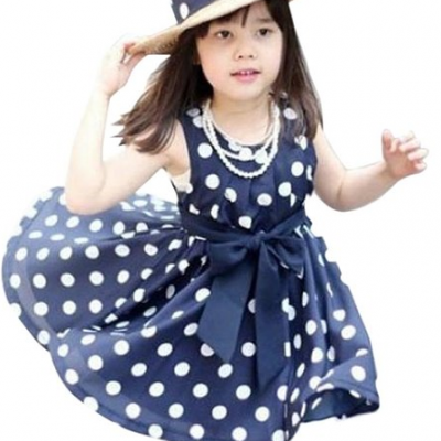Girls Polka Dot Chiffion Sundress Only $6.99 PLUS FREE Shipping!