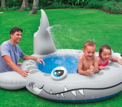 Sandy Shark Spray Pool Only $17.90 PLUS FREE Shipping!