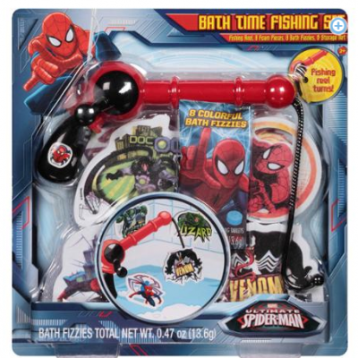 Marvel Ultimate Spider-Man Bath Time Fishing Set Just $4.00! Down From $9.88!