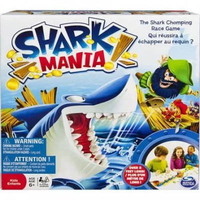 Spin Master Games Shark Mania Board Game Just $7.97! Down From $19.92!