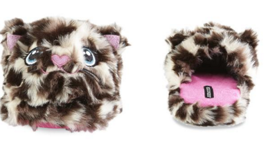 Joe Boxer Girl’s Kitty Brown/Tan Scuff Slipper Just $4.89! Down From $24.00!
