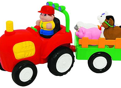 Just Kidz Press n’ Learn Activity Tractor Just $9.99 Down From $20.00!