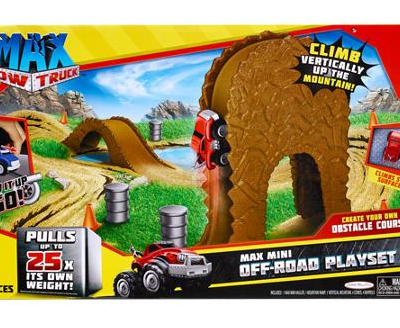 Max Tow Truck Mini Off-Road Play Set Just $11.88 Down From $25.48!