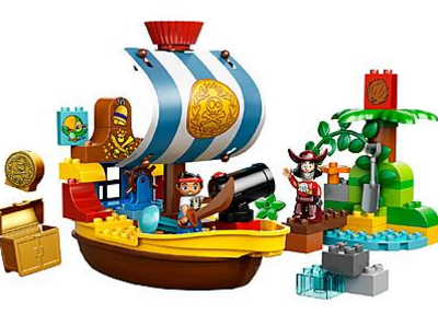 LEGO DUPLO Disney Jake & the NeverLand Pirates – Jake’s Pirate Ship Bucky Just $20.00! Down From $45.99!