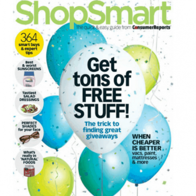 WOW! ShopSmart Magazine ONLY $14.96 a Year (was $49)!