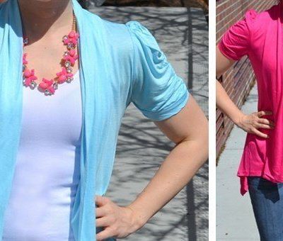 Short Sleeve Cardigans Only $9.99!