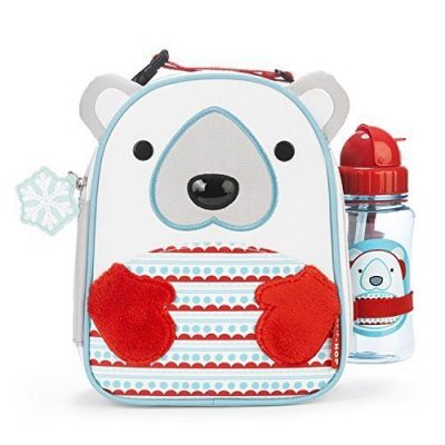 Skip Hop Zoo Winter Lunchie & Bottle Set Lunch Bag Polar Bear $11.87 + FREE Shipping with Prime!