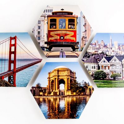 Custom Hexagon Metal Prints 25% Off!