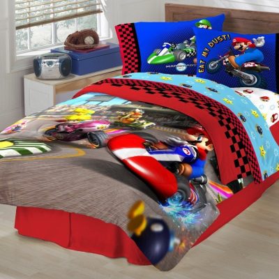 Super Mario The Race Is On Sheet Set $15 + FREE Shipping with Prime!