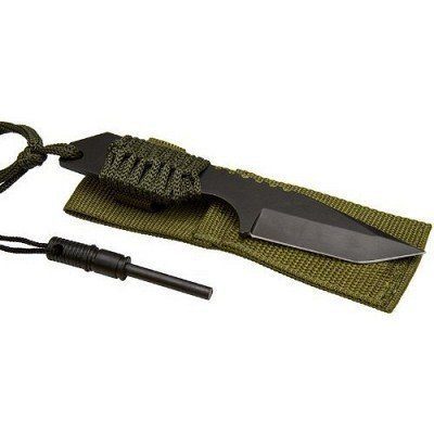 7 Inch Survival Knife With Fire Starter Only $6.49 Shipped!