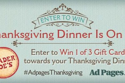Thanksgiving Is On Us!  #AdpagesThanksgiving