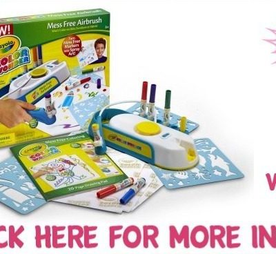 Crayola Color Wonder Mess-Free Airbrush Kit Just $5! Down From $20!