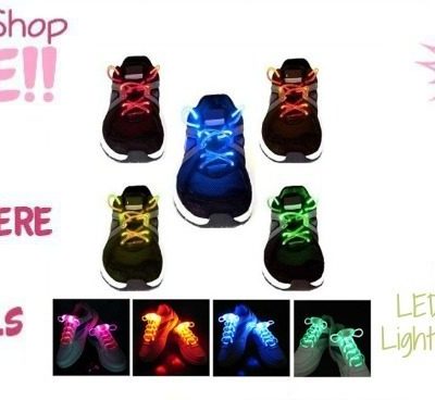 LED Waterproof Light-Up Shoelaces Just $3.99! Down From $29.99!