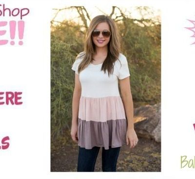 Tiered Babydoll Tunic Only $21.99! Down From $45.00!