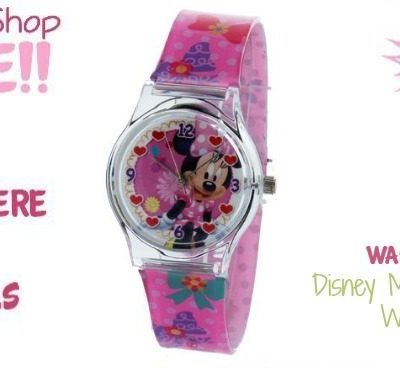 Disney Minnie Mouse Watch Just $9.99! Down From $50!