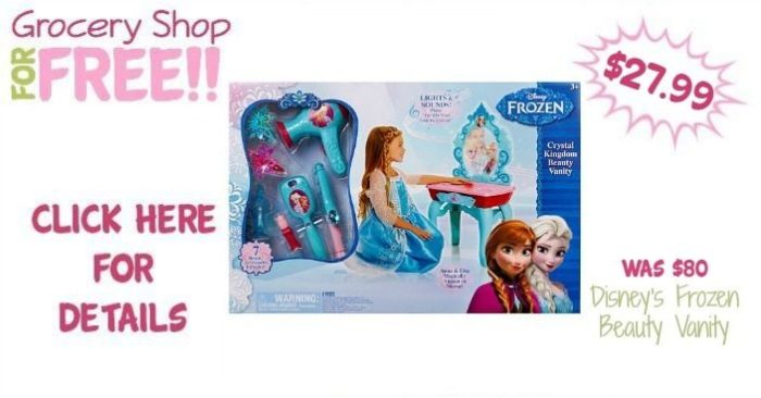 Disney's Frozen Beauty Vanity Only $27.99! Down From $79.99!